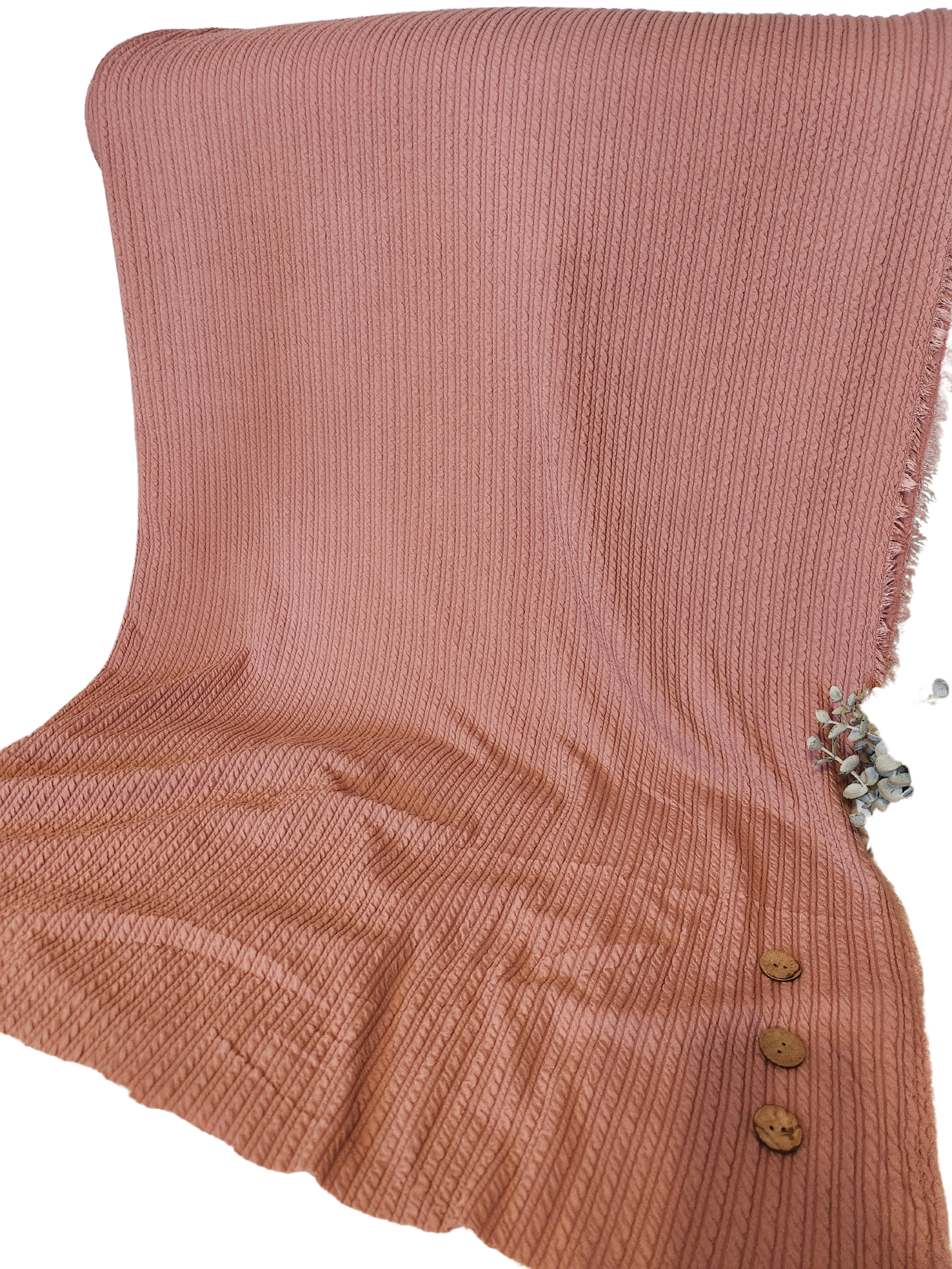 Solid Golden Rib Knit