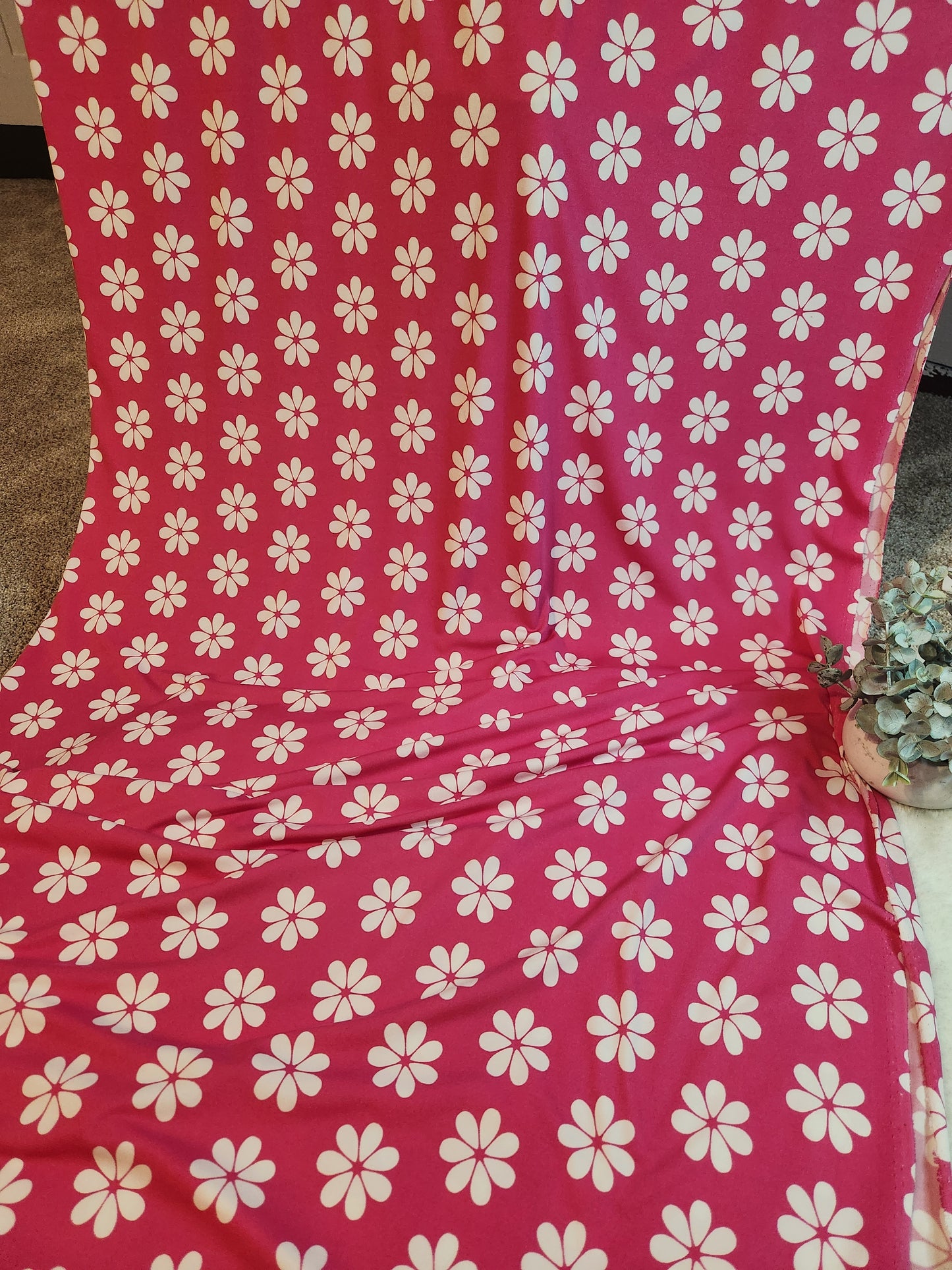 Fushia Floral DTY