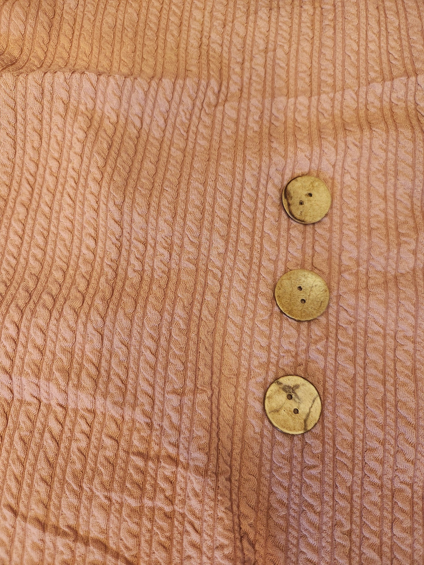 Solid Golden Rib Knit