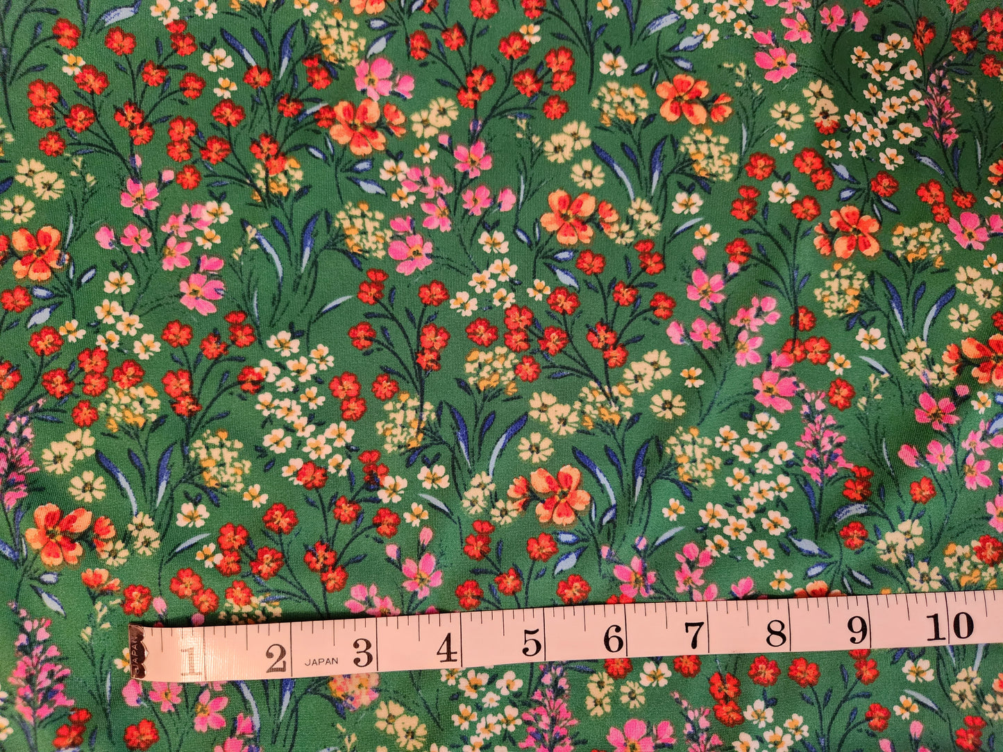 Kelly Green Floral DTY