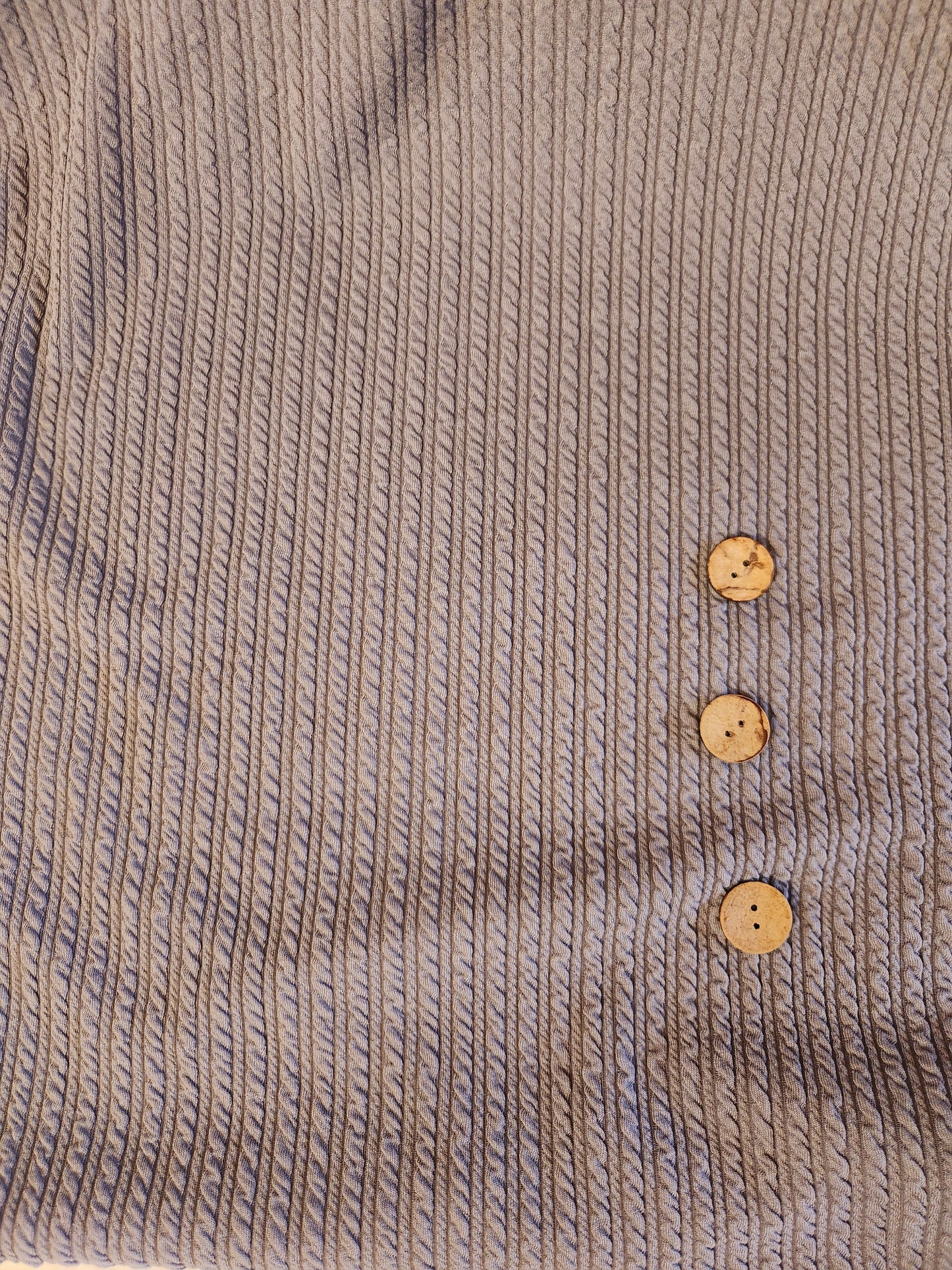 Solid Golden Rib Knit