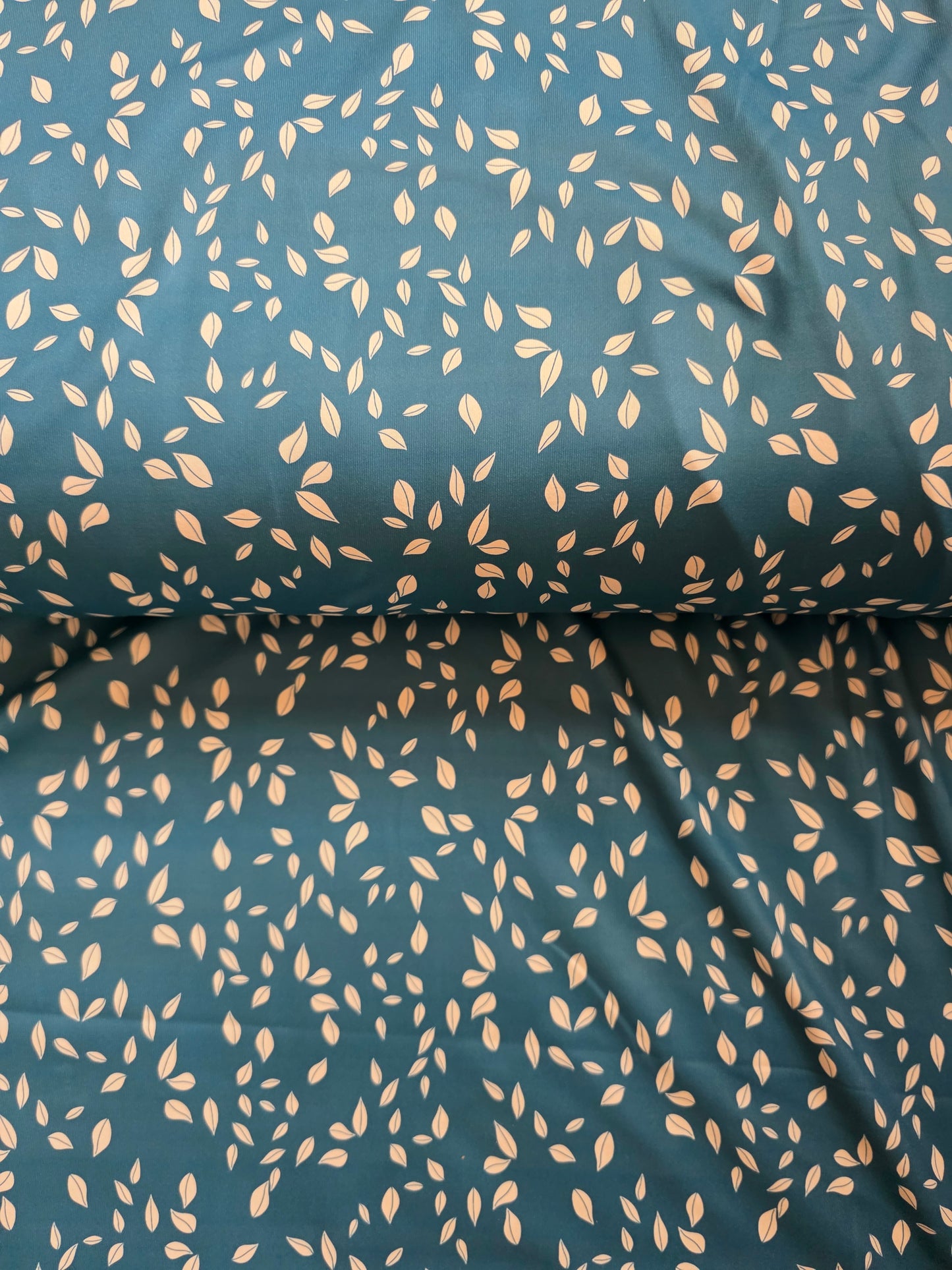 Leaf Print Eureka Jersey Knit