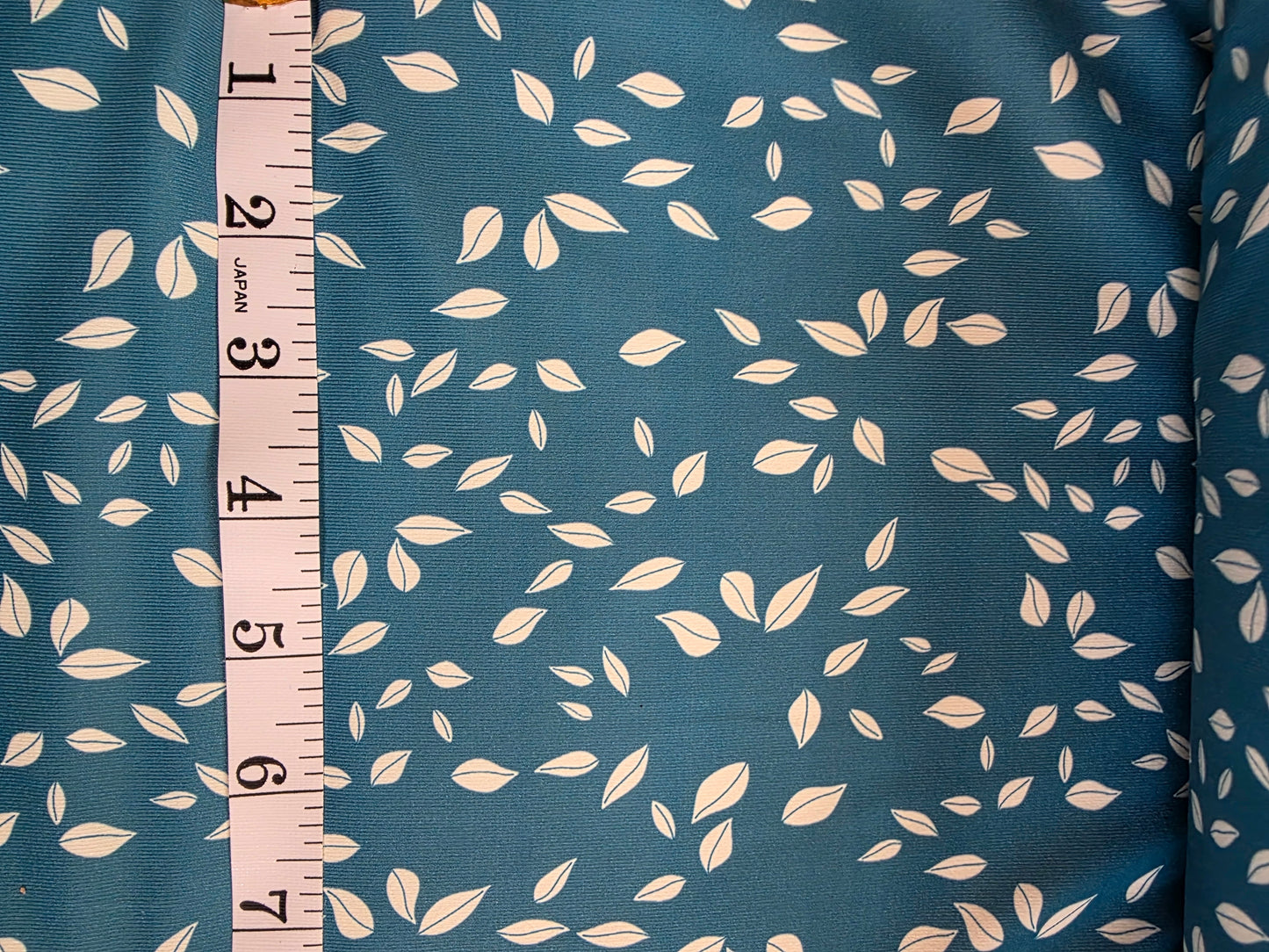 Leaf Print Eureka Jersey Knit