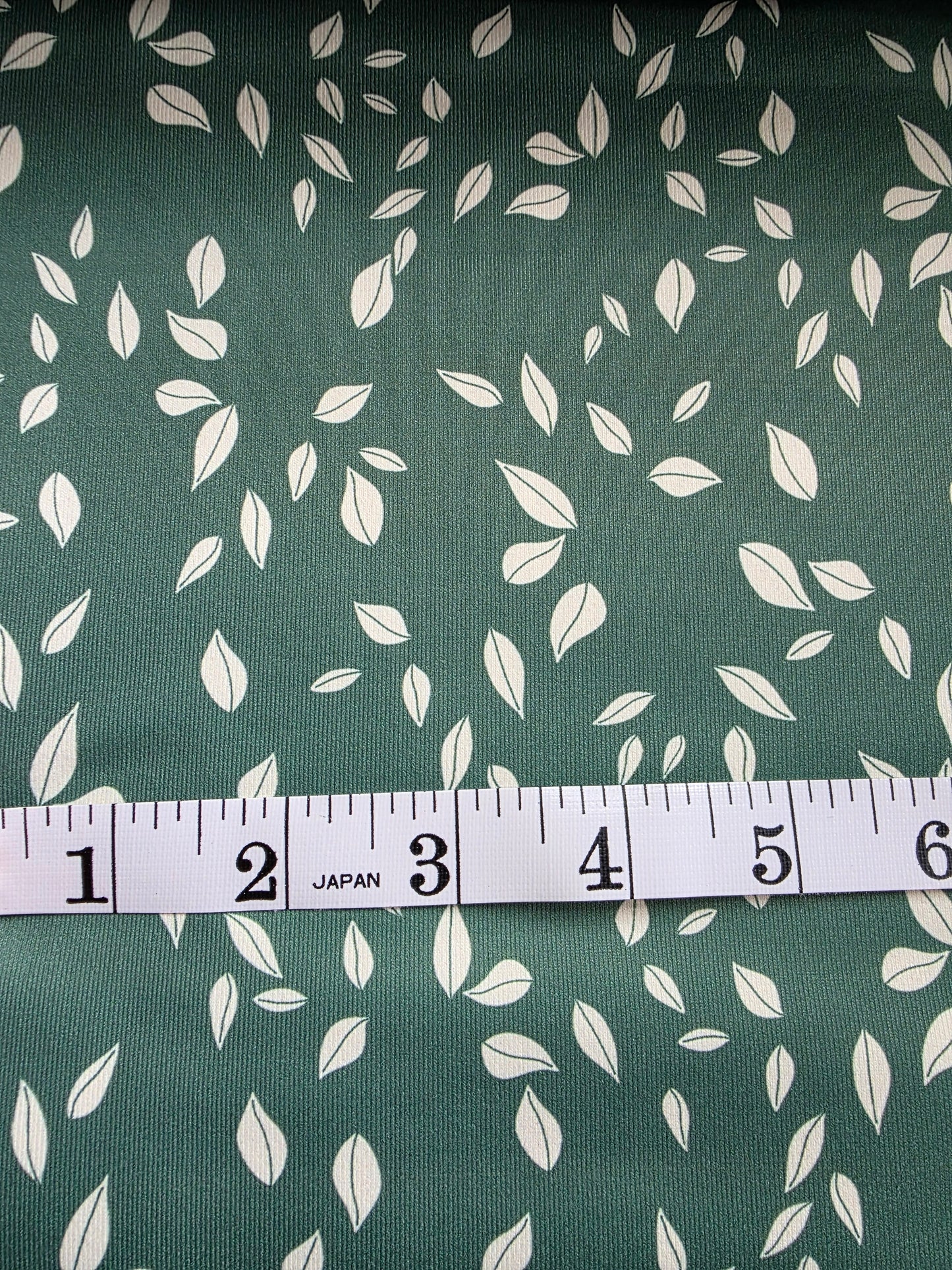 Leaf Print Eureka Jersey Knit