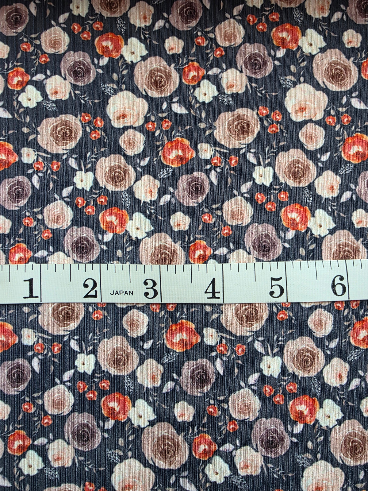 Graceful Garden Reign Rib Knit | Sold By The Half Yard