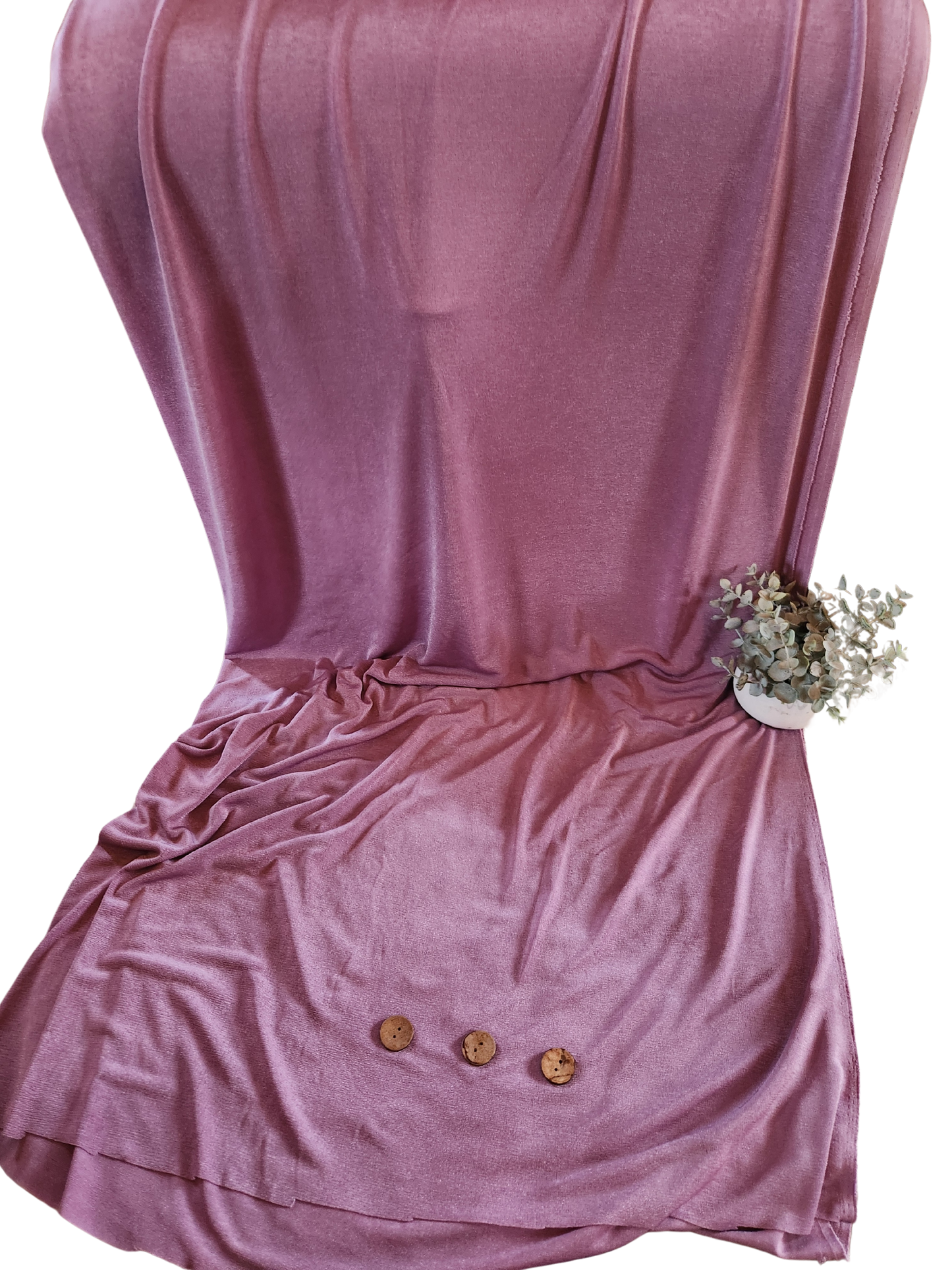 Solid Shimmer Mini Rib Knit