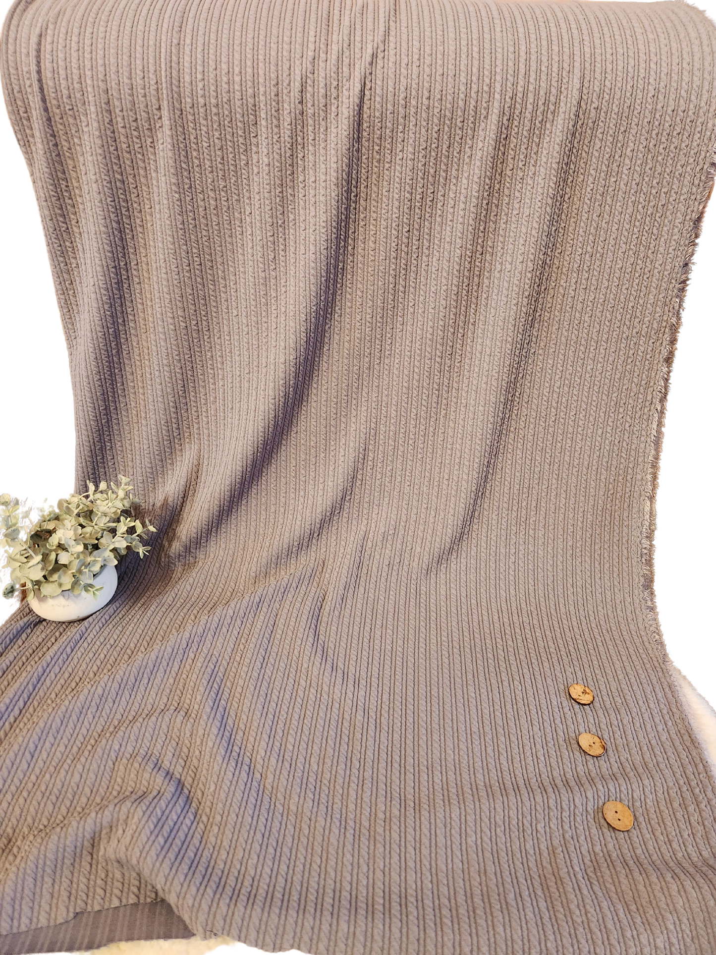 Solid Golden Rib Knit