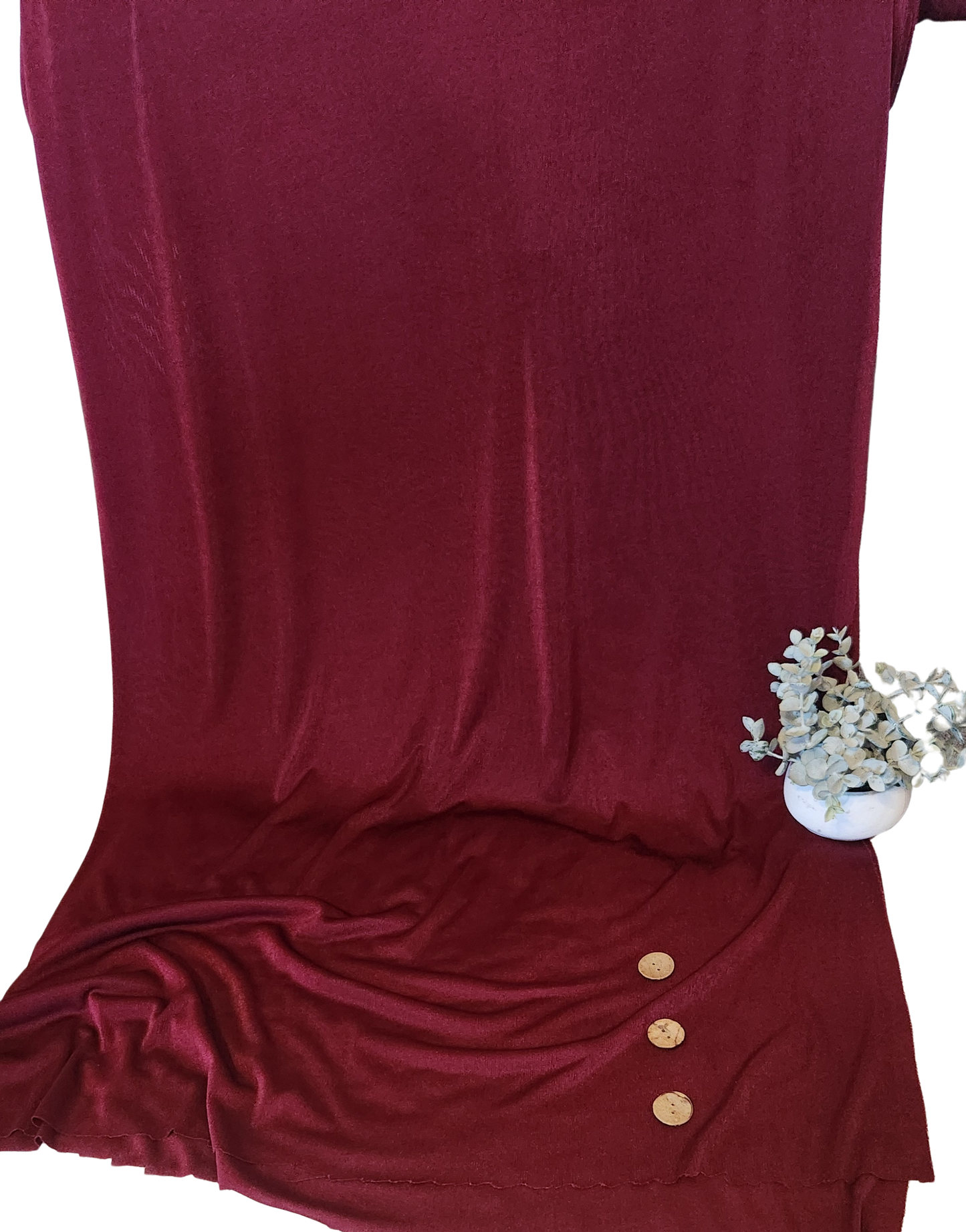 Solid Shimmer Mini Rib Knit