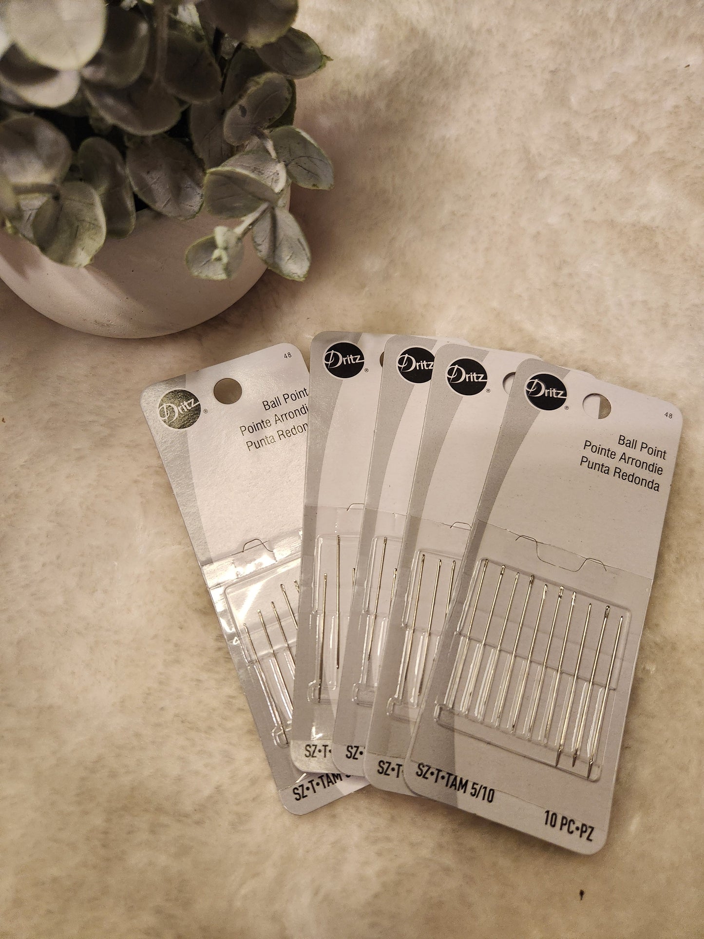 Dritz Assorted Ball Point Needles