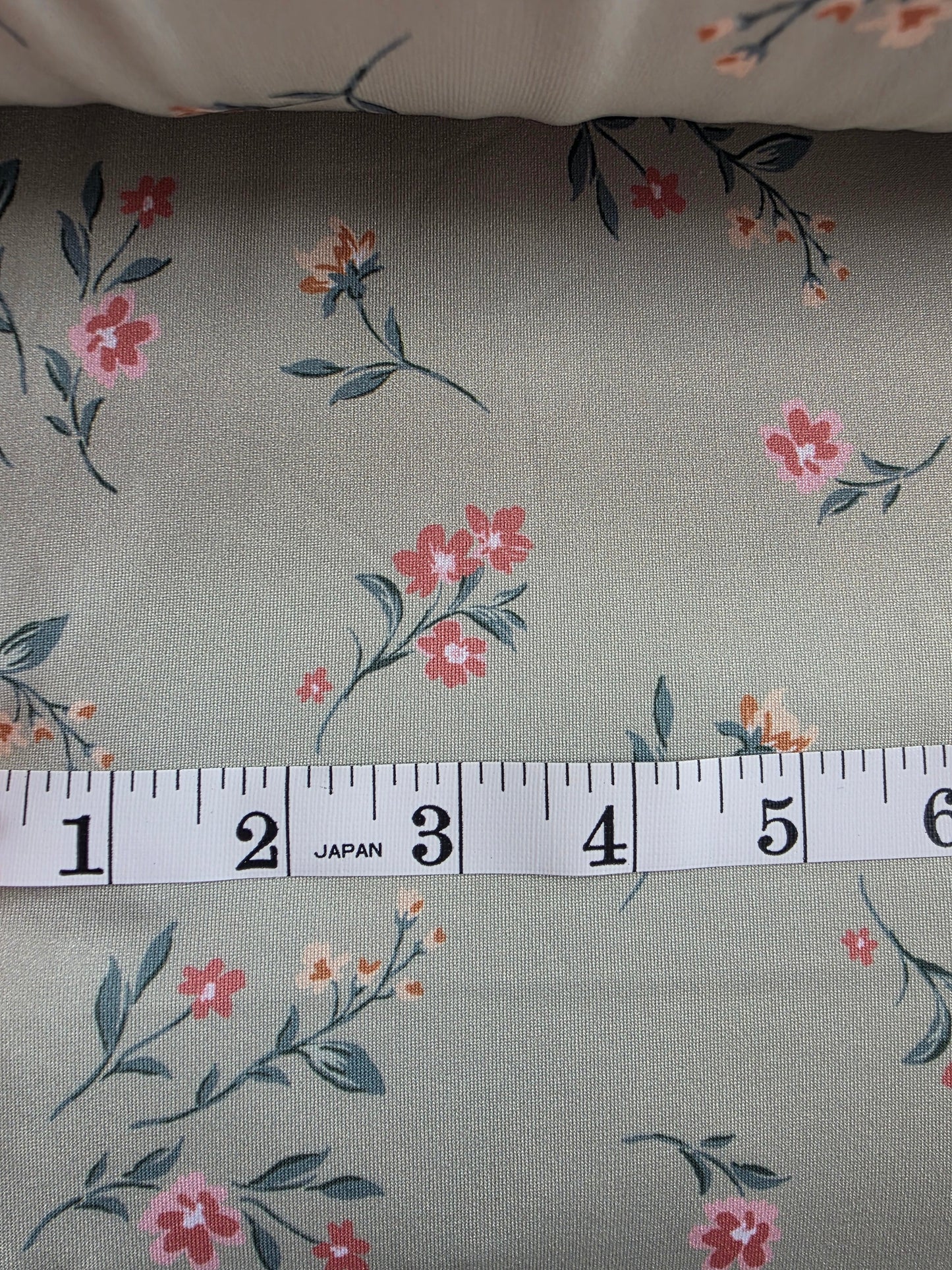 Sage Vintage Floral DTY Knit