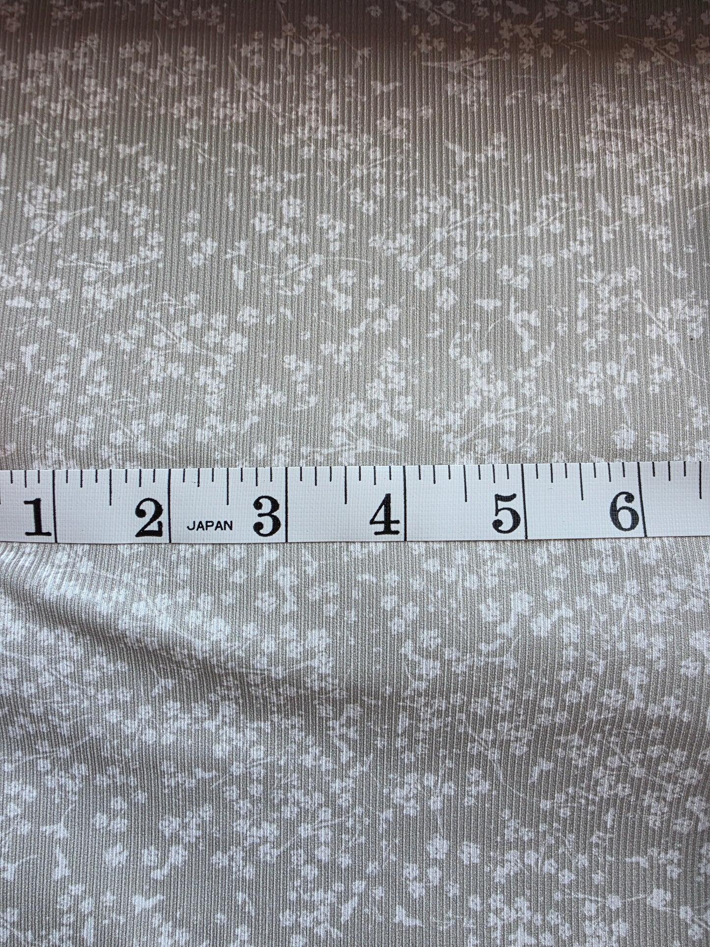 Sage Gracie Floral Mini Rib Knit