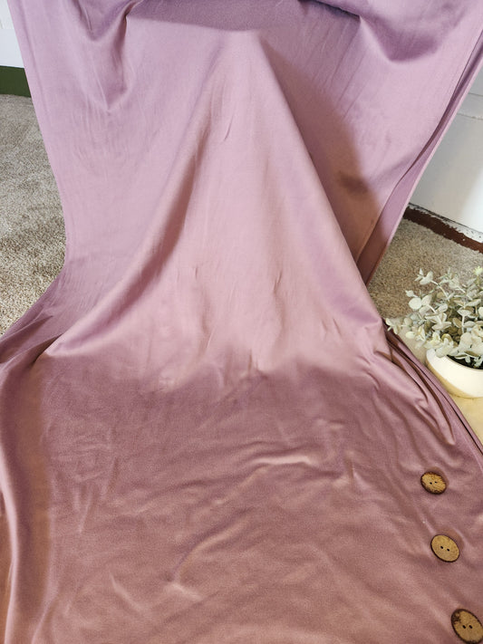 Lilac Double Brushed Poly Knit