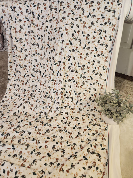 White Magnolia Garden Reign Rib Knit
