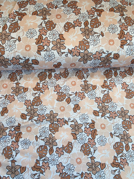 Neutral Tropical Print Skye DTY