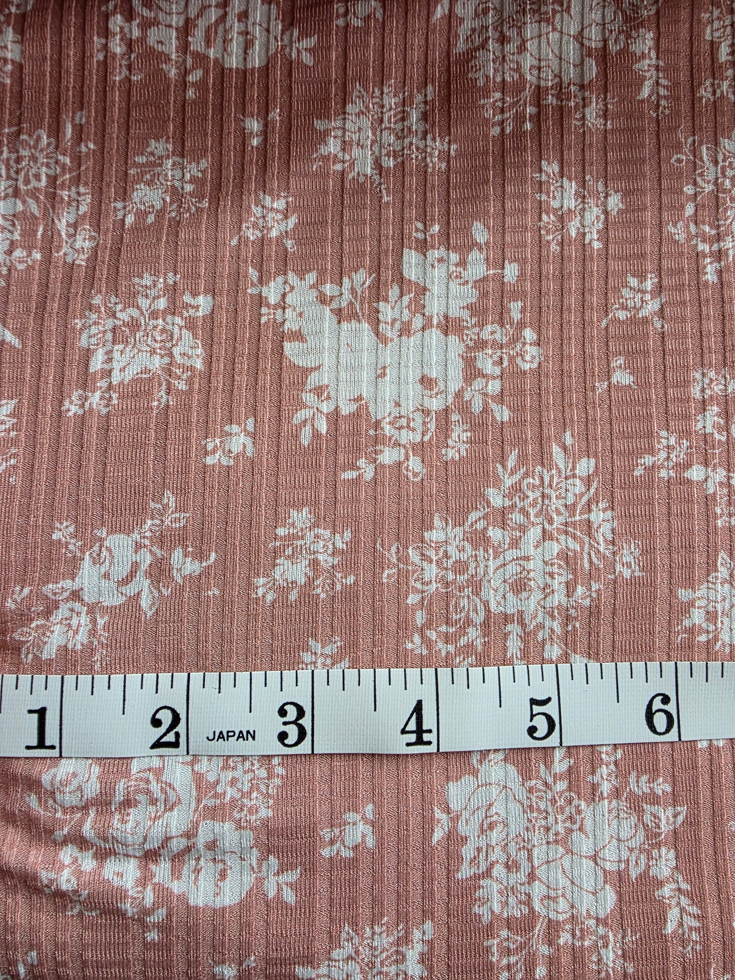 Vintage Pink Rosemary Floral Summer Breeze Knit