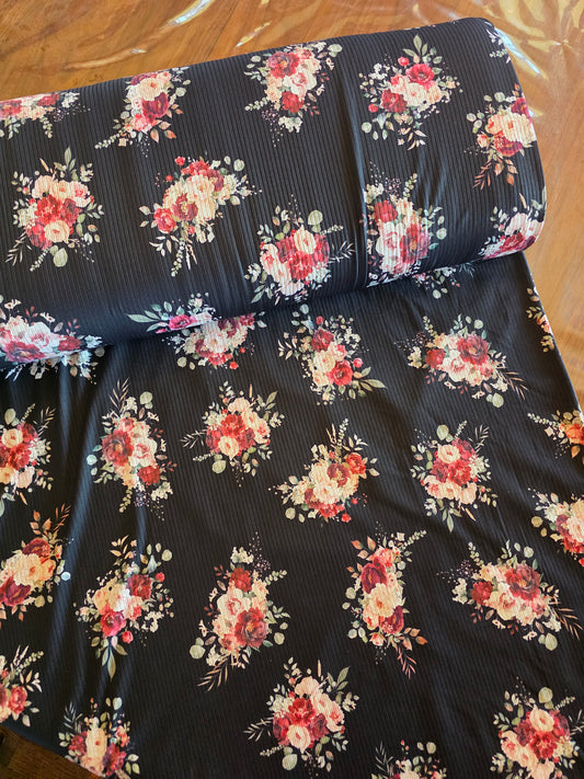 Crimson Eucalyptus Reign Rib Knit