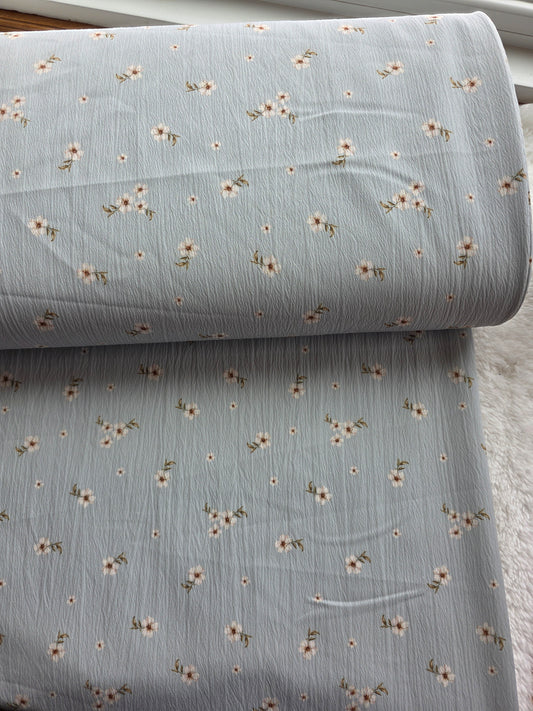 Sea Mist Green Dainty Blossoms Floral Pineskin
