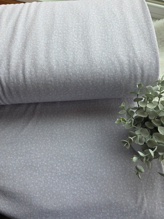 Champagne Tiny Floral Eggshell Knit