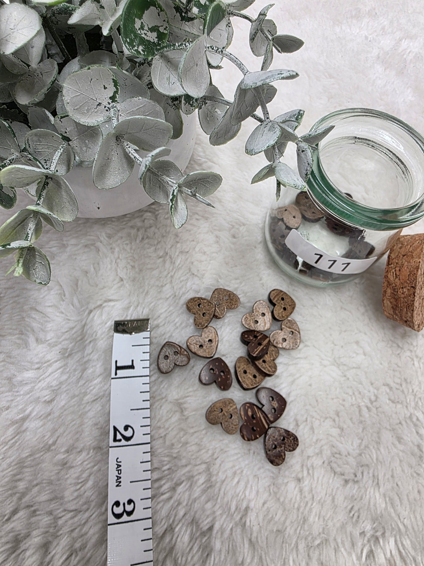 Decorative Wood Look Buttons