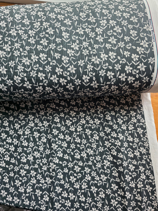Hunter Prairie Petals Reign Rib Knit | Sold By The Half Yard
