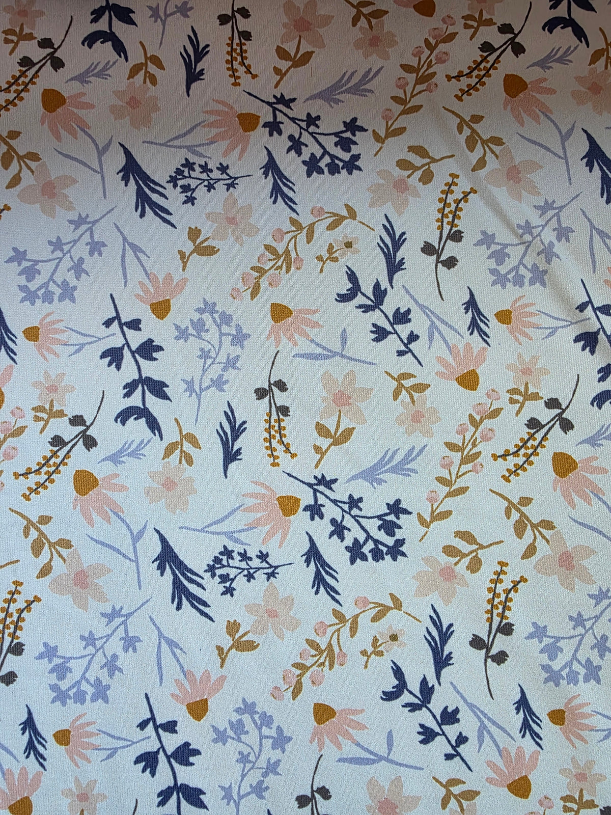 Softly Rooted Floral Robin Jersey Knit | Sold By The Half Yard