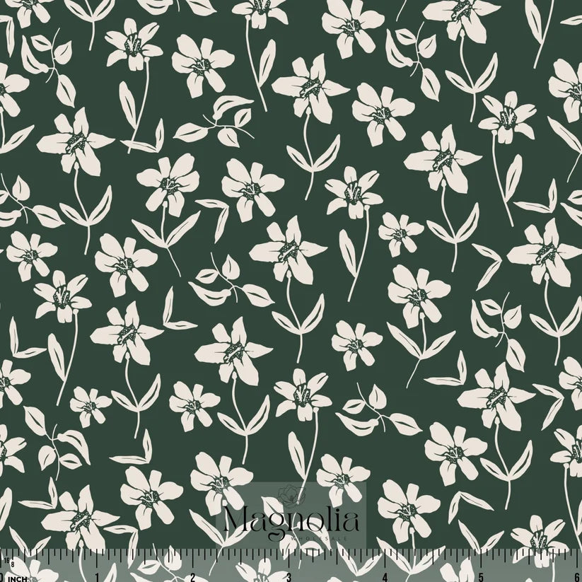 Hunter Prairie Petals Reign Rib Knit | Sold By The Half Yard
