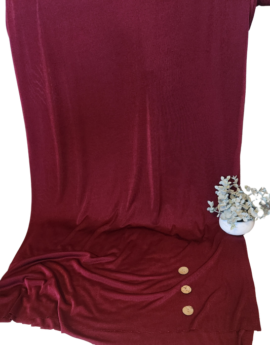 Solid Shimmer Mini Rib Knit