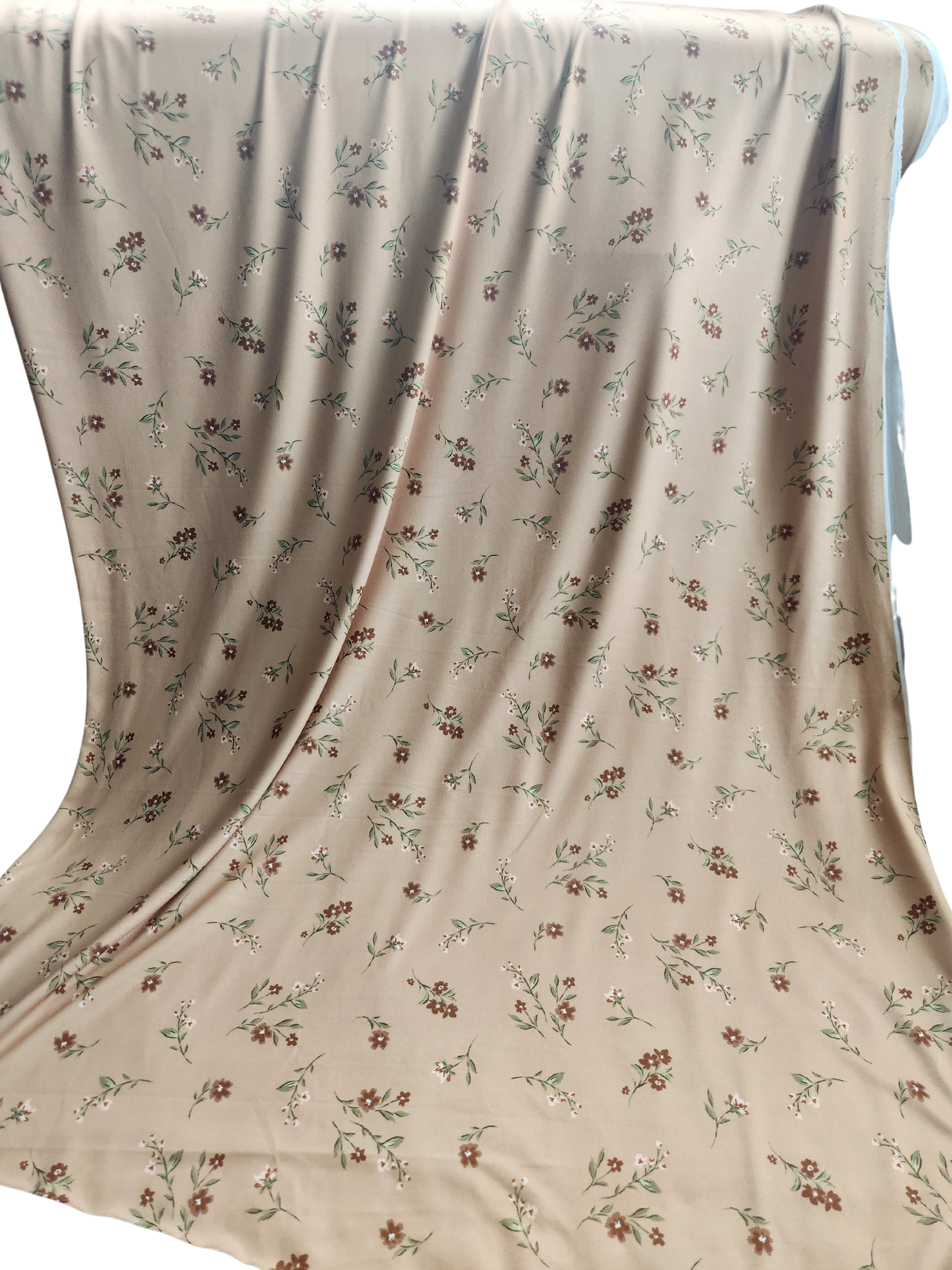 Apricot Vintage Floral DTY Knit