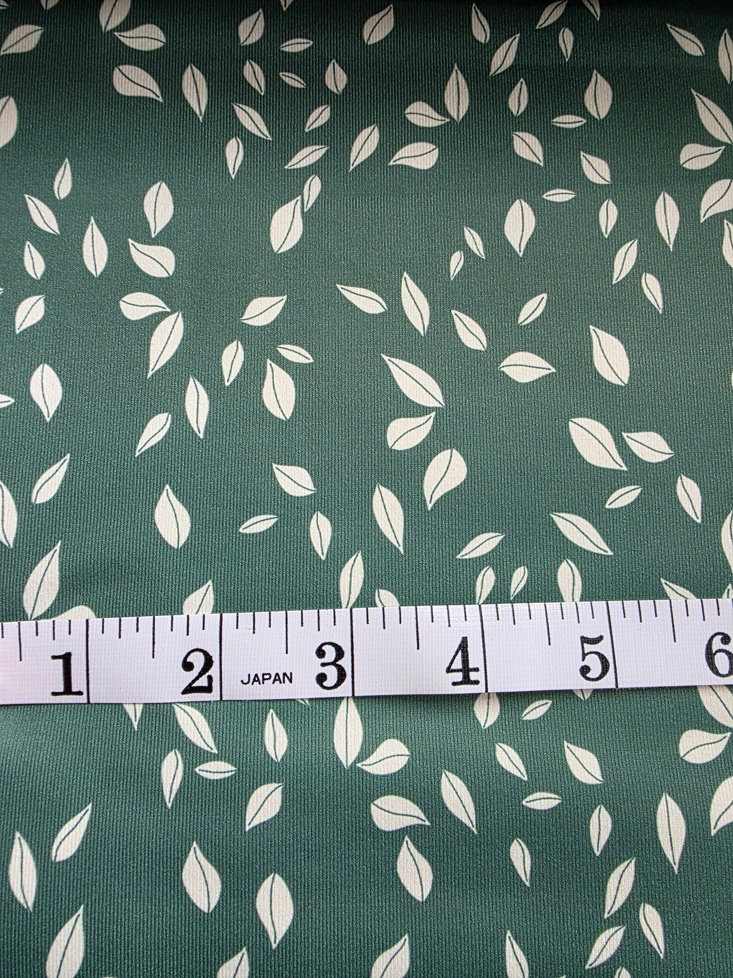 Leaf Print Eureka Jersey Knit