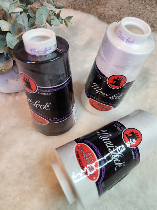 Maxi-Lock Poly Serger Thread - 3,000 yards