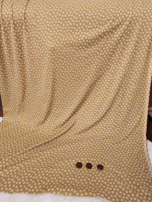 Ditsy Floral Rib Knit