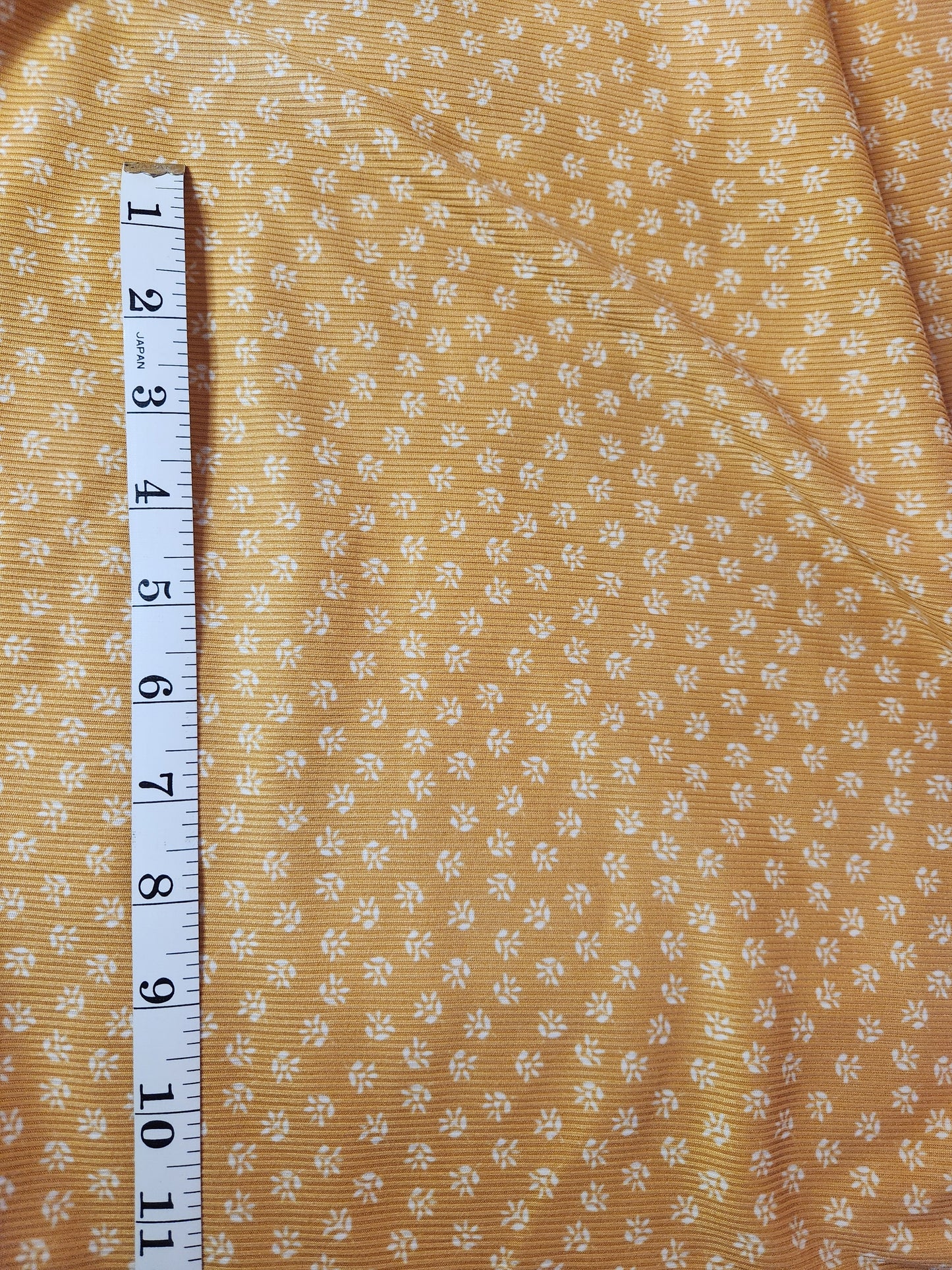 Ditsy Floral Rib Knit