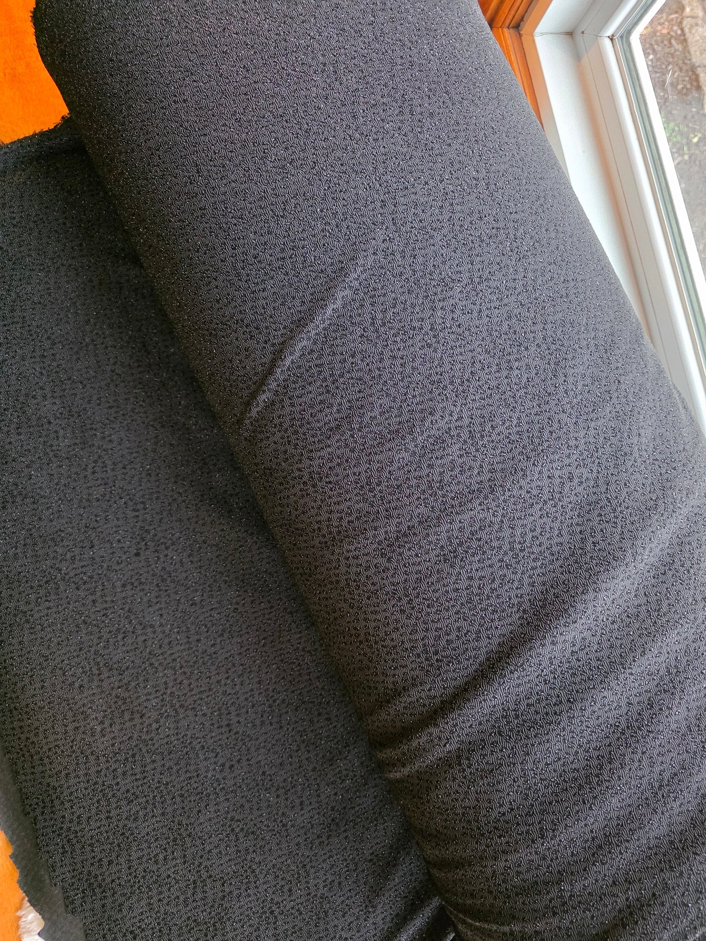 Black Lurex Glitter Knit